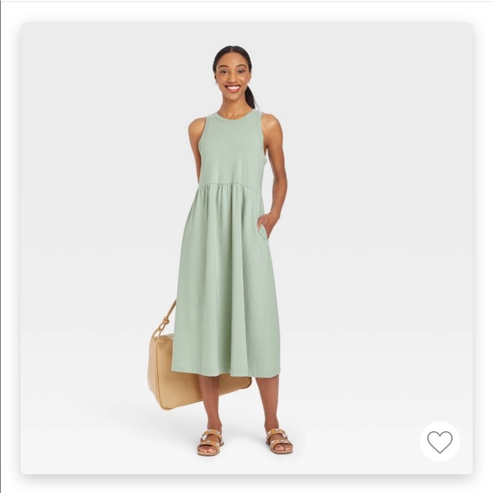 A New Day Knit Ballet Dress in light green